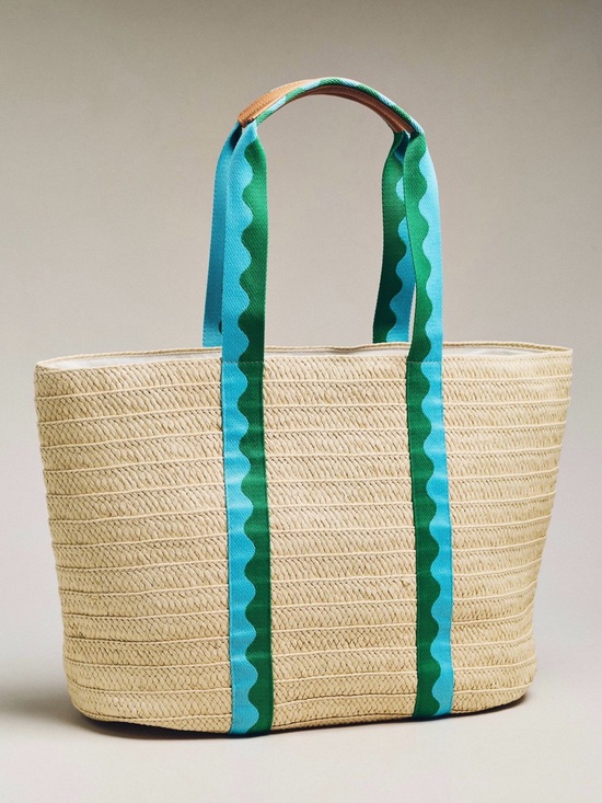 Shiraleah Handbags - NWT Shiraleah Straw Tote Bag